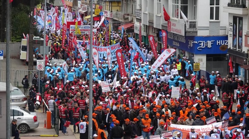 Samsun'da 1 Mayıs kutlamaları