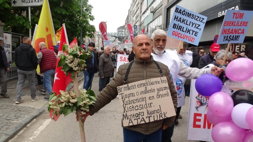 Samsun'da 1 Mayıs kutlamaları