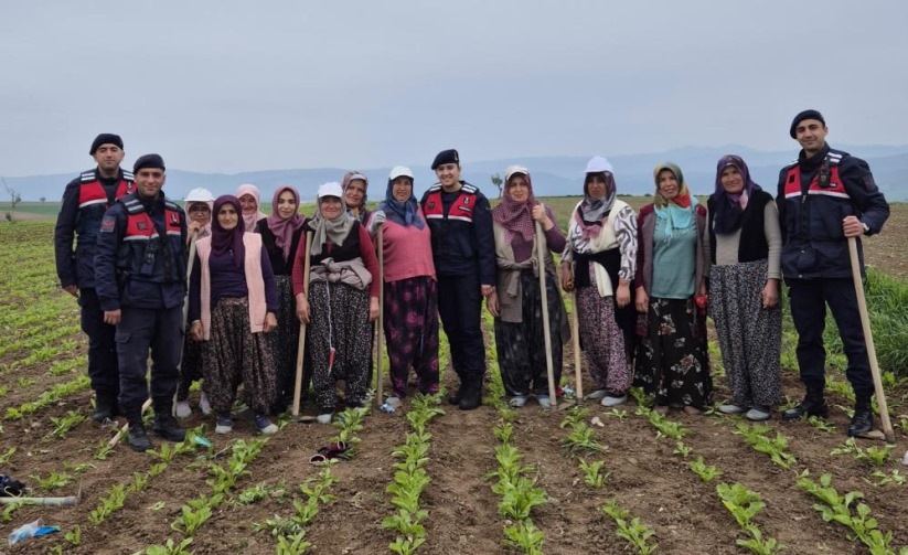 Samsun'da Jandarmadan 1 Mayıs'ta anlamlı hareket
