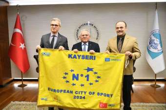 Kayseri sporda Avrupa'ya örnek oldu