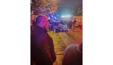 Ters yönden gelen araç kazaya sebep oldu: 2'si çocuk 5 yaralı