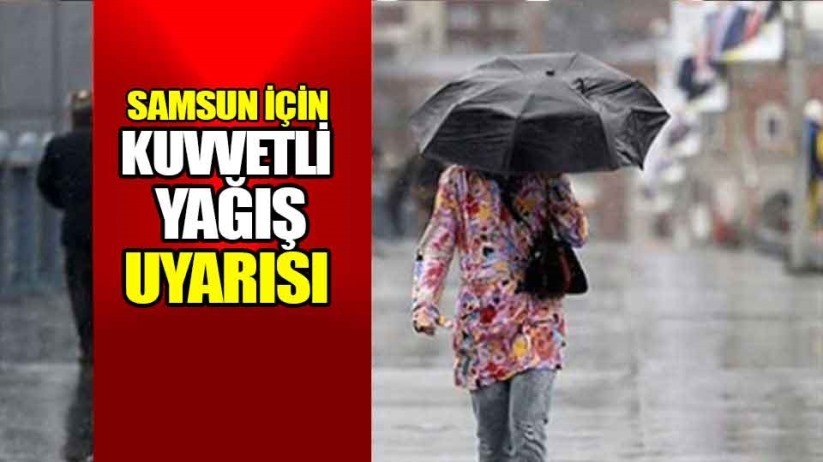 Samsun'da hava durumu -1 Haziran Salı 2021