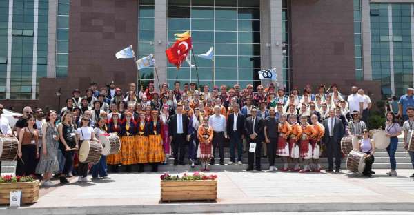 ESOGÜ'de Üniversiteler Arası Halk Dansları ve Müzik Festivali başladı - Eskişehir haber