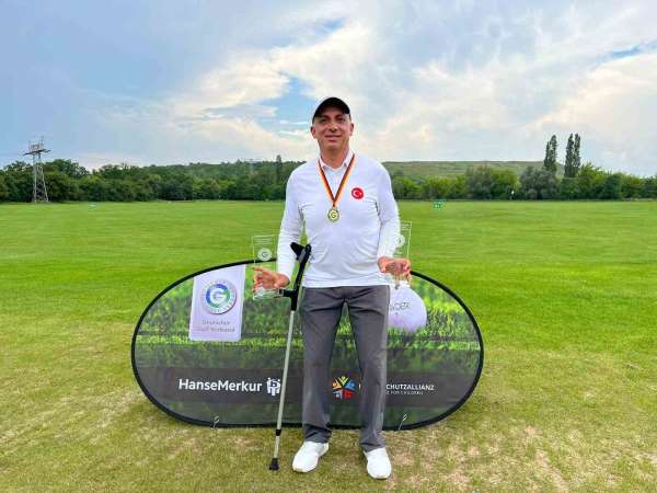 Milli golfçü Mehmet Kazan, Almanya'da şampiyon oldu