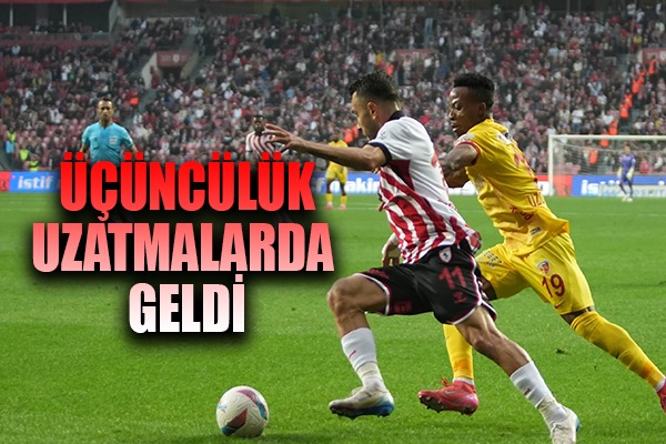 90+7'de gelen üçüncülük