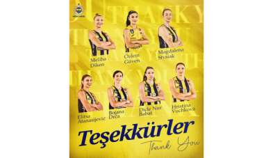 Fenerbahçe Kadın Voleybol Takımı, 7 oyuncuyla yollarını ayırdı