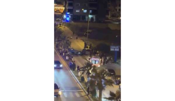 Kaza yapan araçtaki 3 kişi kaçtı, kısa sürede polise yakalandı