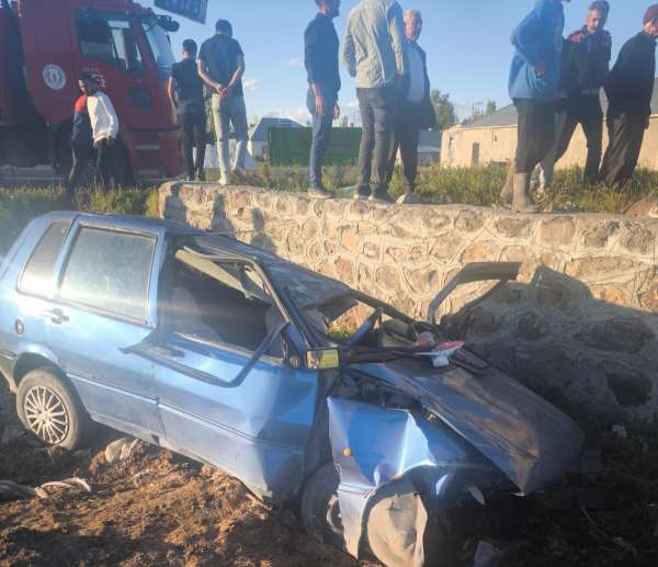 Muş Bulanık'ta trafik kazası: 2 yaralı