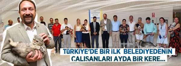 TÜRKİYEDE BİR İLK HAYVAN SEVGİSİ AŞILANIYOR