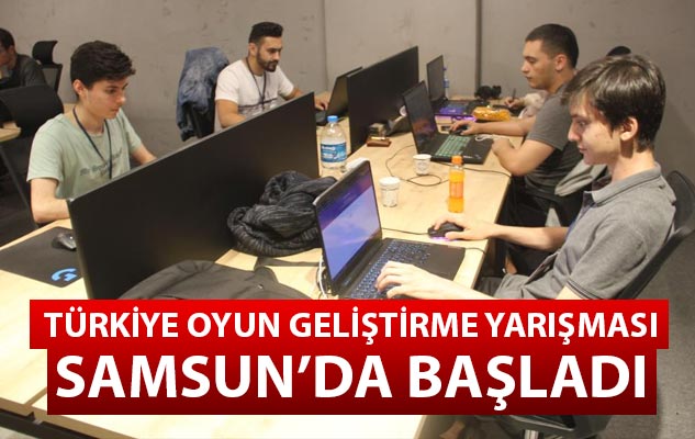 Türkiye Oyun Geliştirme Yarışması Samsun'da başladı