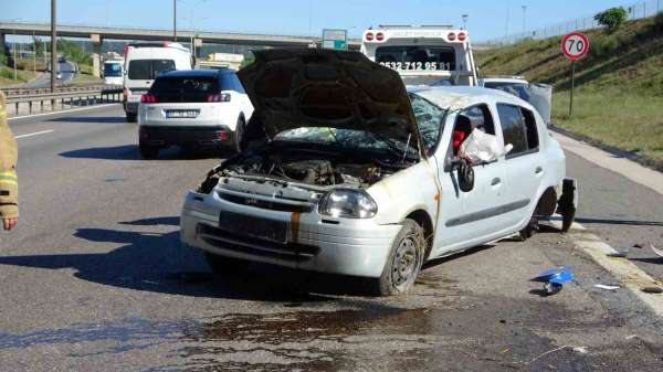 Tuzla'da bayram tatili dönüşü kaza: 3 yaralı