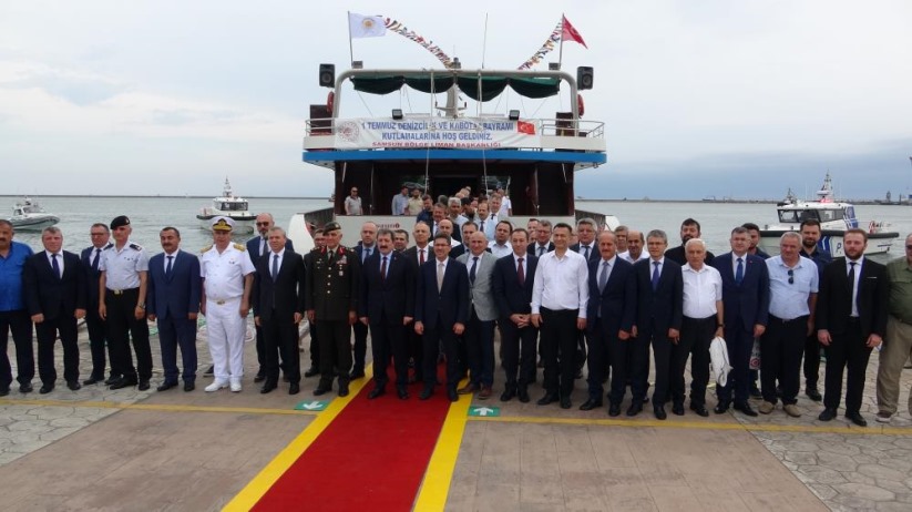 Samsun'da Denizcilik ve Kabotaj Bayramı kutlaması