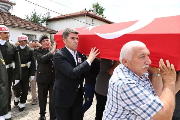 Amasya'nın son Kore gazilerinden Halil Kanar son yolculuğuna uğurlandı