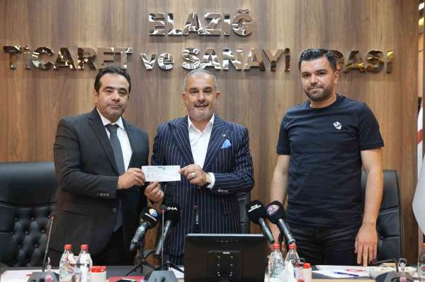 Elazığ TSO'dan, Elazığspor'a 10 milyon TL daha