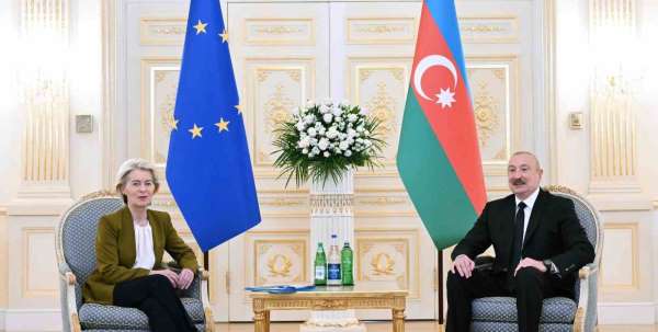 AB Komisyonu Başkanı Leyen: 'Kafkasya'daki bağlantı projelerini desteklemek amacıyla 200 milyon euro hibe sağl
