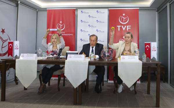 Efeler Ligi'nde 2024-2025 voleybol sezonu fikstürü çekildi