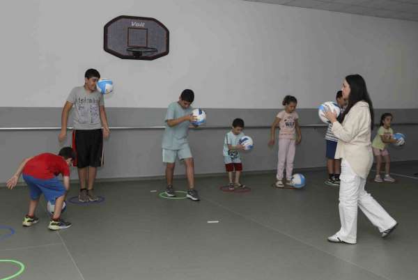Mersin'de özel bireyler için yaz boyu spor desteği