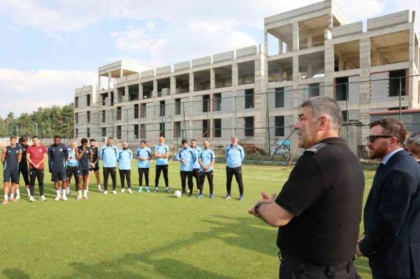 Karaburun'dan Erzurumspor'a moral desteği