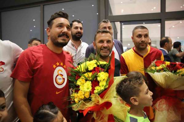 Galatasaray takımı Gaziantep'te