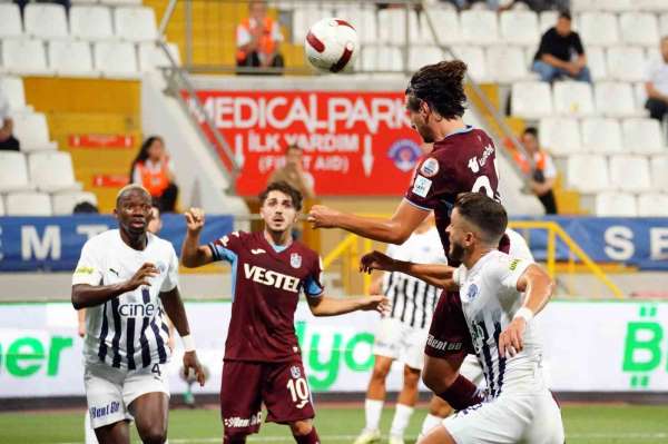 Trendyol Süper Lig: Kasımpaşa: 0 - Trabzonspor: 3