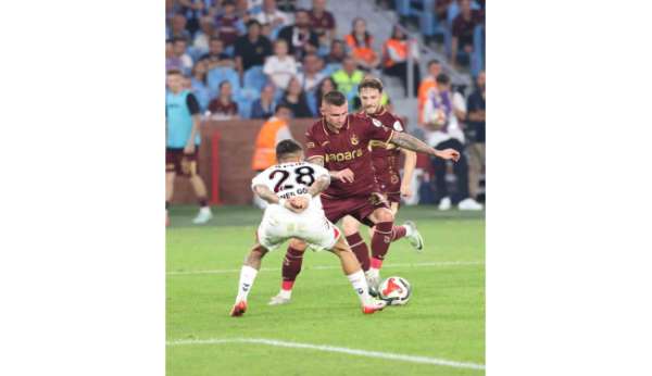 Trendyol Süper Lig: Trabzonspor: 1 - Samsunspor: 1