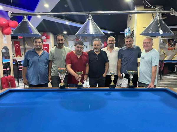 Yozgat'ta bilardo turnuvası büyük ilgi gördü