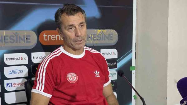 Bandırmaspor-Antalyaspor maçının ardından