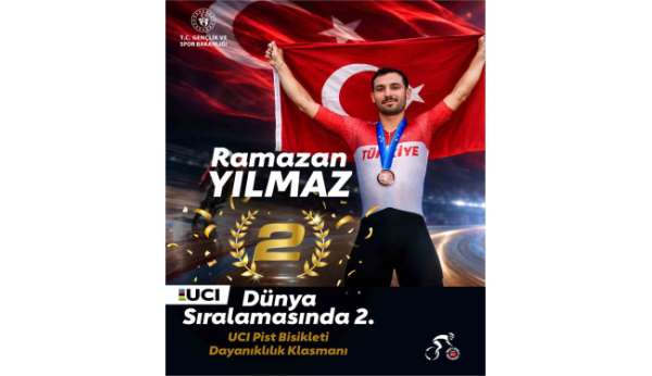 Ramazan Yılmaz, dünya sıralamasında ikinciliğe yükseldi