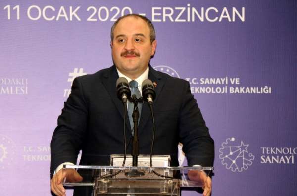 Sanayi ve Teknoloji Bakanı Varank, Erzincan’da 