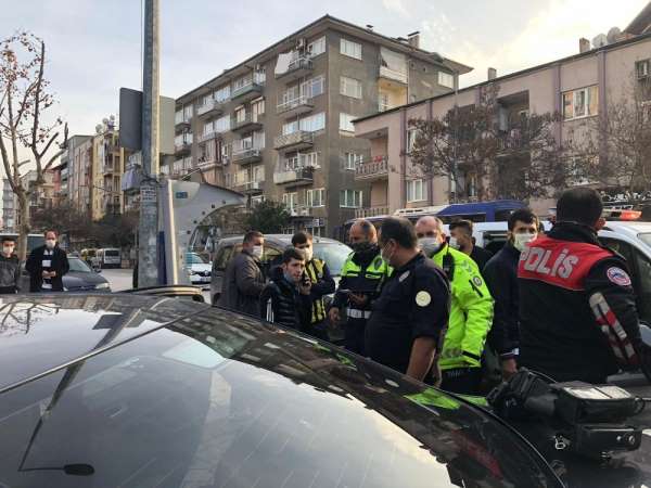 Yoklama kaçağı genç dur ihtarına uymadı, kaza yaptı, 16 bin 450 TL ceza yedi 