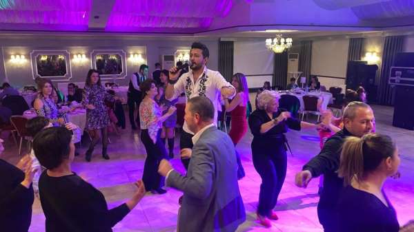 Aydın'da gazeteciler, kendi günlerinde eğlendi