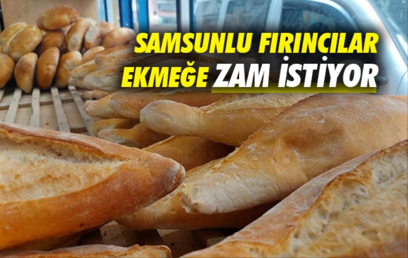 Samsunlu fırıncılar ekmeğe zam istiyor