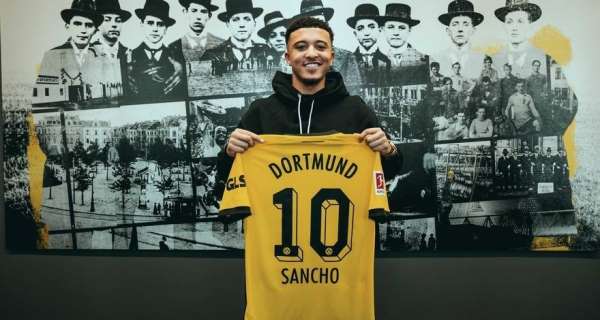 Jadon Sancho, yeniden Borussia Dortmund'da