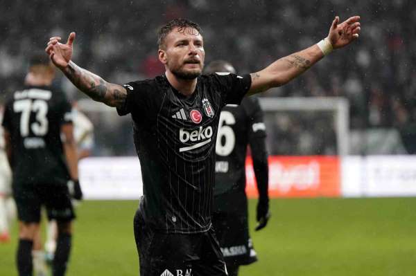 Beşiktaş'ta Immobile, Süper Lig'de 10 gole ulaştı