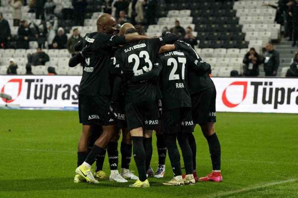 Trendyol Süper Lig: Beşiktaş: 2 - Bodrum FK: 0