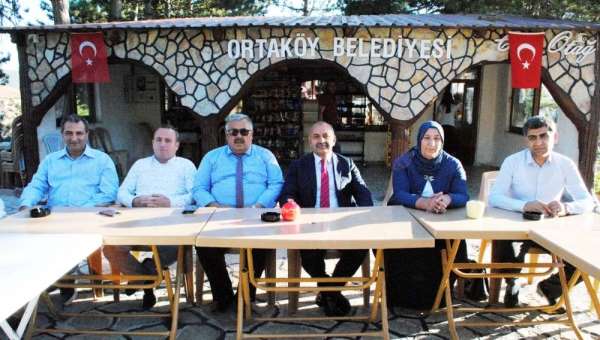 ÇESOB yönetimi Ortaköy'de toplandı 