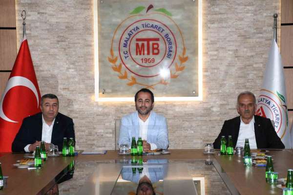 Borsa Başkanı Özcan: 'Malatya'yı ayağa kaldırmak için birlikte çalışacağız'