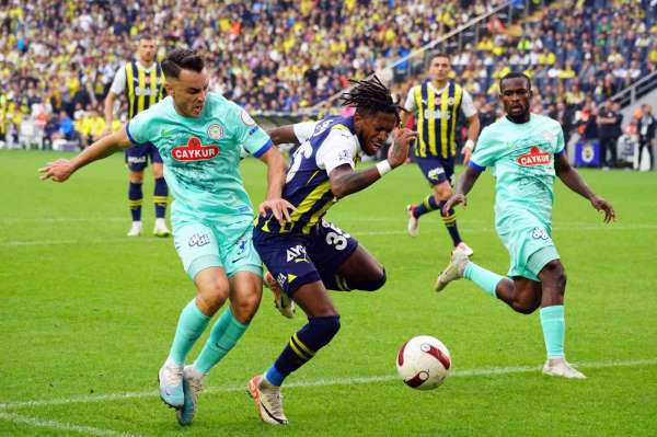 Trendyol Süper Lig: Fenerbahçe: 5 - Çaykur Rizespor: 0