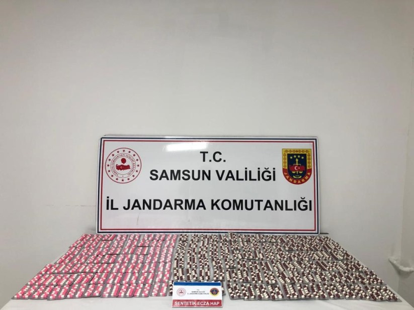 Samsun'da jandarmadan uyuşturucu operasyonu: 1 gözaltı