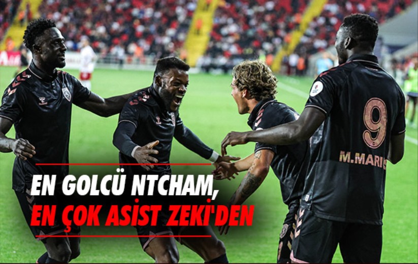 En Golcü Ntcham, En Çok Asist Zeki'den 