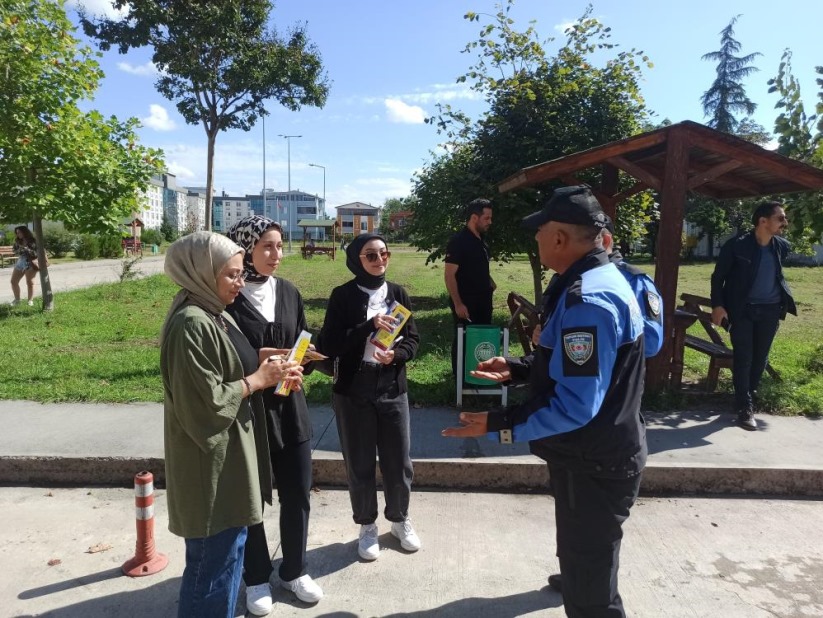 Samsun'da Emniyet öğrencileri bilinçlendiriyor