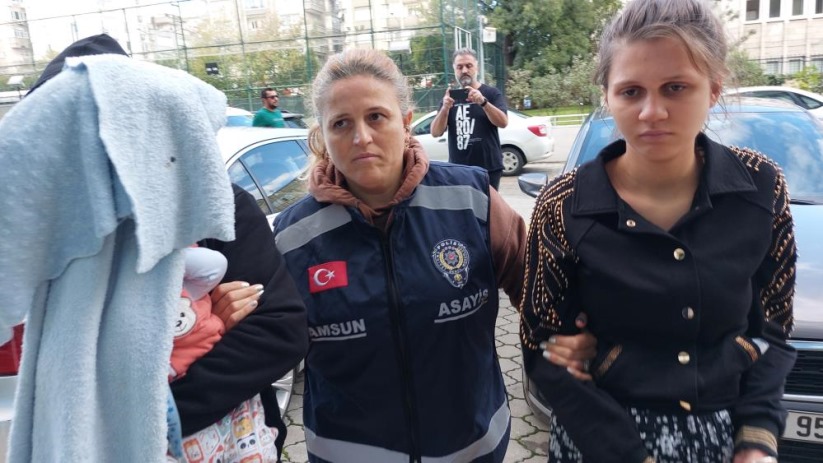 Samsun'da polisin evinden silah ve ziynet eşyası çalan 2 kadın tutuklandı