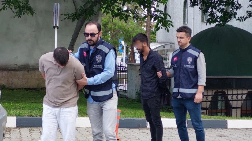 Samsun'da 9 aylık hamile kadın, kocası ve arkadaşlarıyla polisin evinden hırsızlık yaptı