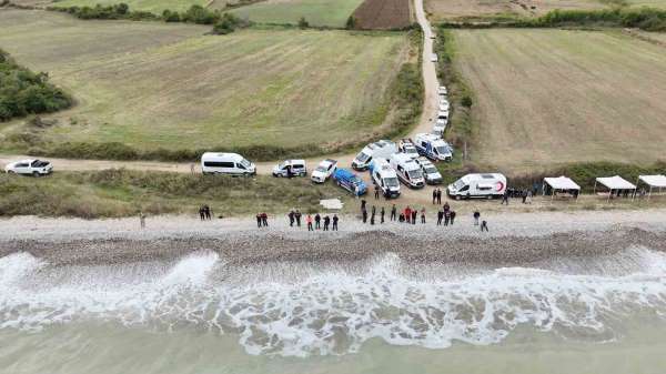 Sinop'ta kayıp polis için seferberlik