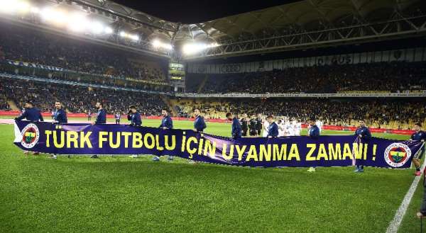 Fenerbahçe: 'Türk futbolu için uyanma zamanı' 
