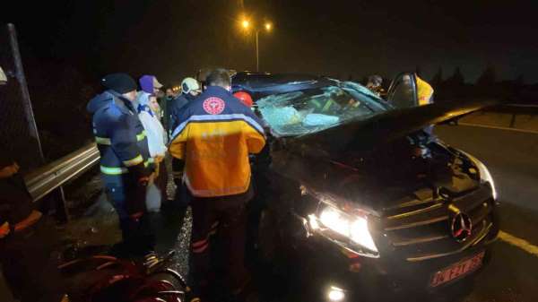 Hatay'dan İstanbul'a giden depremzede aile kaza yaptı: 1'i bebek 9 yaralı