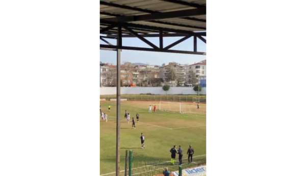 Tokat'ta penaltı pozisyonunda fair playa aday hareket