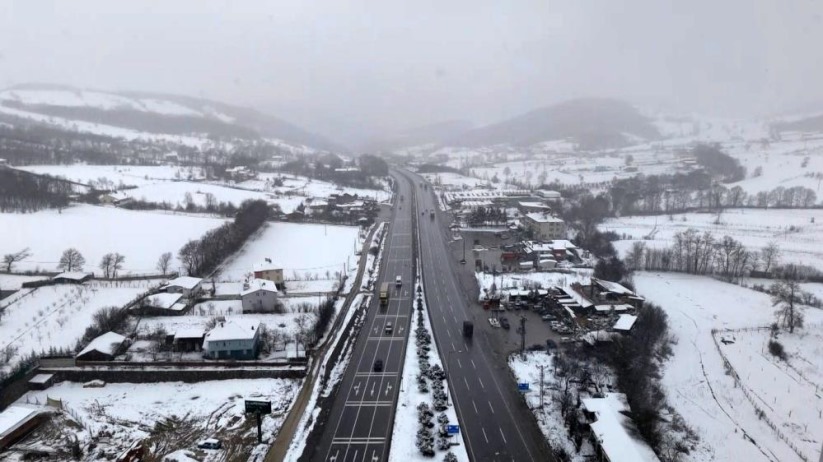 Samsun'un yüksek kesimleri kara teslim
