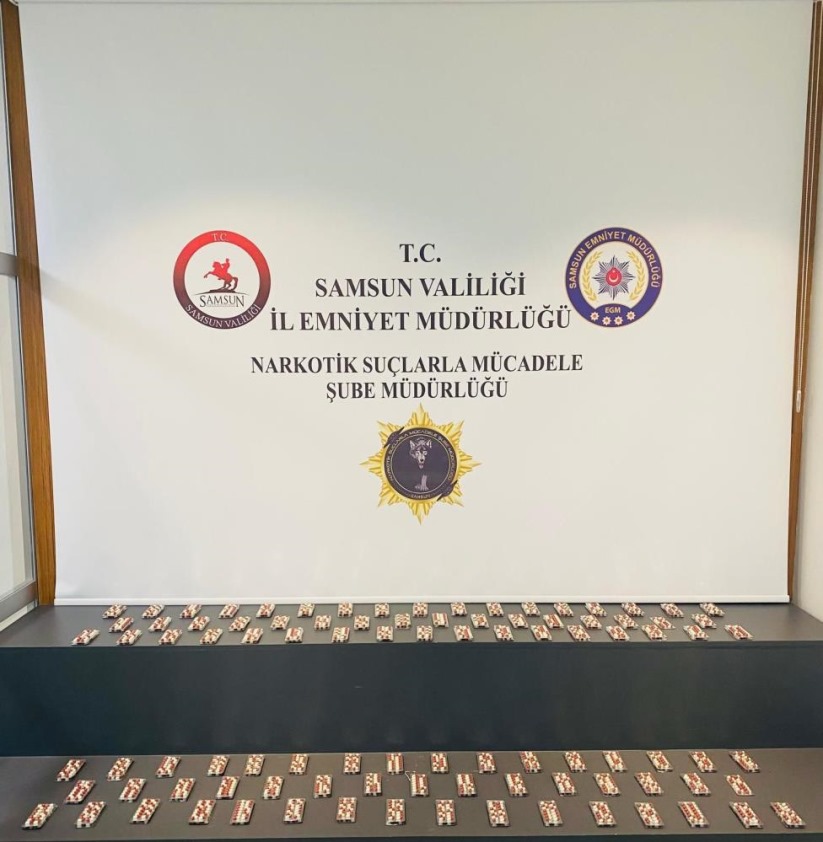 Samsun'da uyuşturucu operasyonu: 4 gözaltı