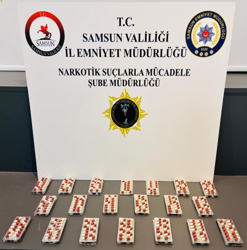Samsun'da uyuşturucu operasyonu: 4 gözaltı